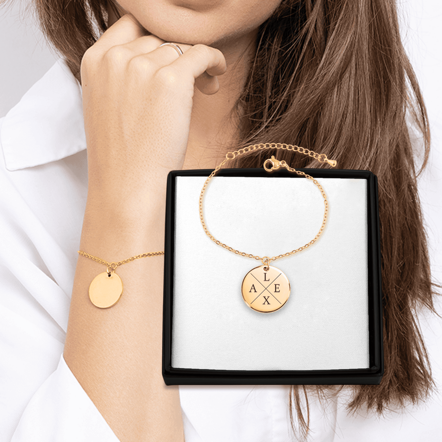 Custom Initials Bracelet