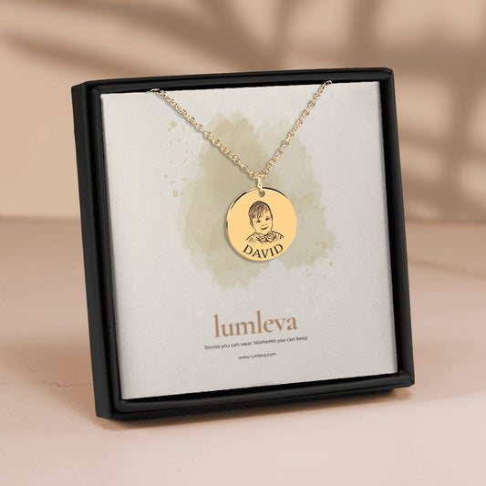 Baby Portrait Necklace