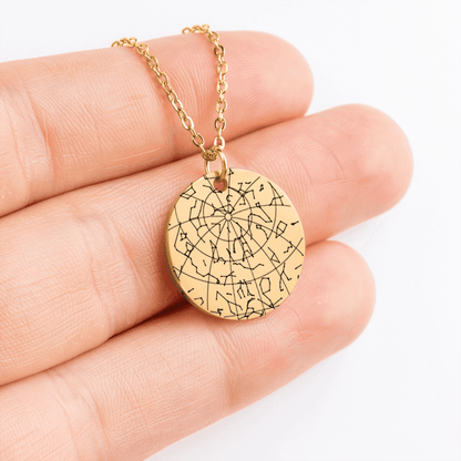 Star Map Necklace