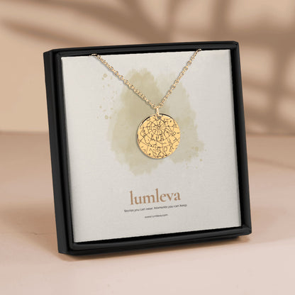 Star Map Necklace