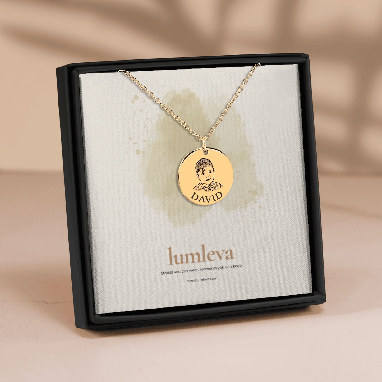 Baby Portrait Necklace