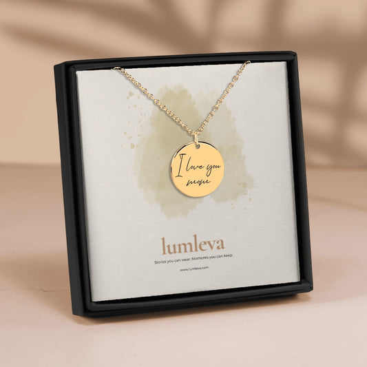 Custom Handwritten Pendant