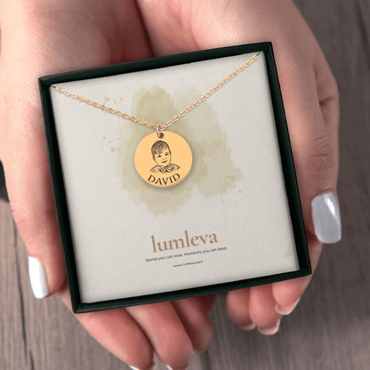 Baby Portrait Necklace